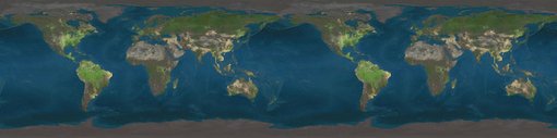 Texture map of the earth for JS Globe